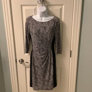 Ralph Lauren color block career dress